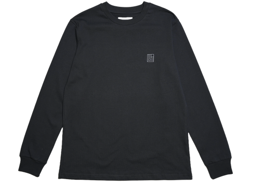 Jungle Lofi L/S Tee - Dark Gray