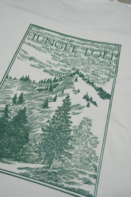 Jungle Lofi L/S Tee - Navajo White