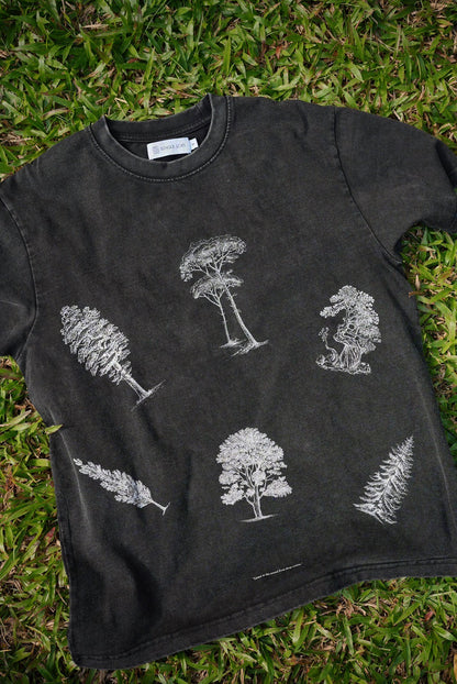 JL The Whispering Six T-Shirt - Washed Black