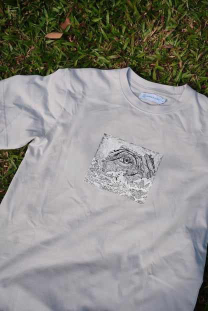 JL Ride the Waves T-Shirt - Khaki Grey