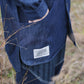 Jungle lofi Vintage Label Long Shirt - Indigo Denim