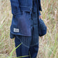 Jungle lofi Vintage Label Long Shirt - Indigo Denim