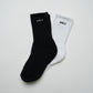 Jungle Lofi Logo Socks (Set of 2 pairs) - Black/ White