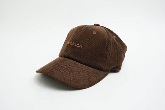 Jungle Lofi  Logo Corduroy Cap - Walnut