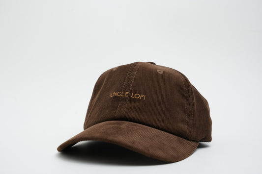 Jungle Lofi  Logo Corduroy Cap - Walnut