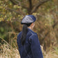 Jungle Lofi Vintage Label Hat - Denim Dark Blue Patch Work