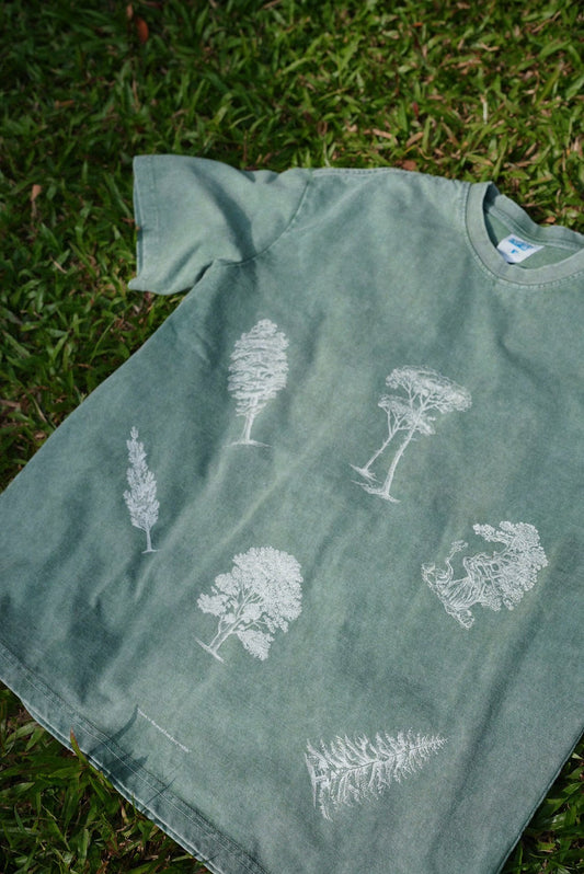 JL The Whispering Six T-Shirt - Washed Green