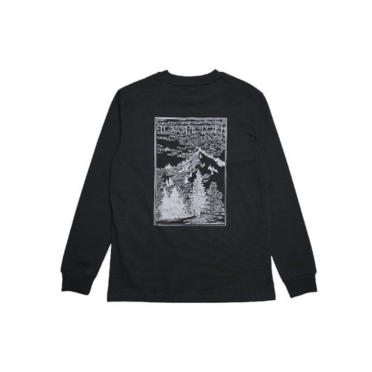 Jungle Lofi L/S Tee - Dark Gray