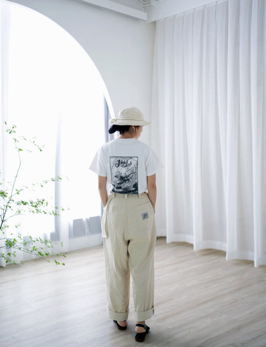 Jungle Lofi The Beetle S/S Tee White