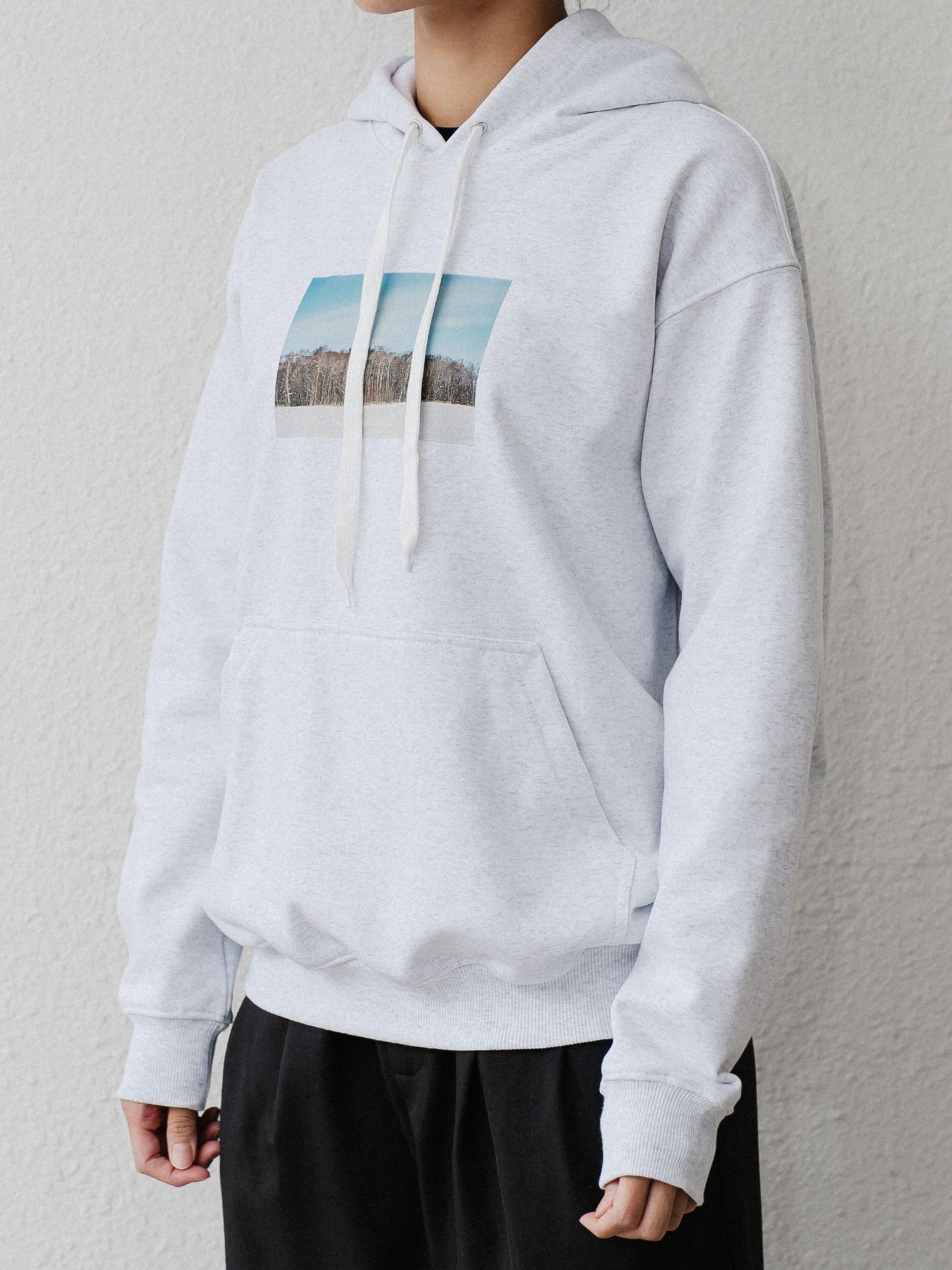 Jungle Lofi X Sharon Salad Hoodie - The Snowfield (Grey)