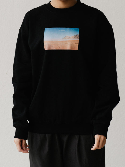 Jungle Lofi X Sharon Salad Crewneck - Desert (Black)