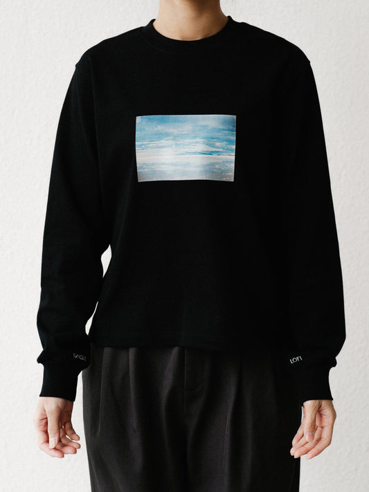 Jungle Lofi X Sharon Salad L/S Tee - The Sky (Black)