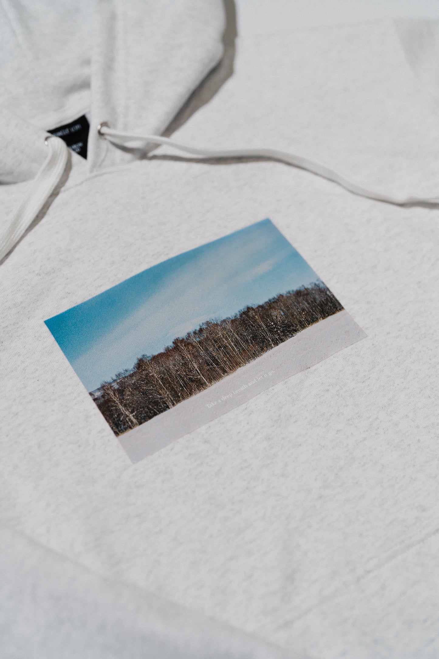 Jungle Lofi X Sharon Salad Hoodie - The Snowfield (Grey)