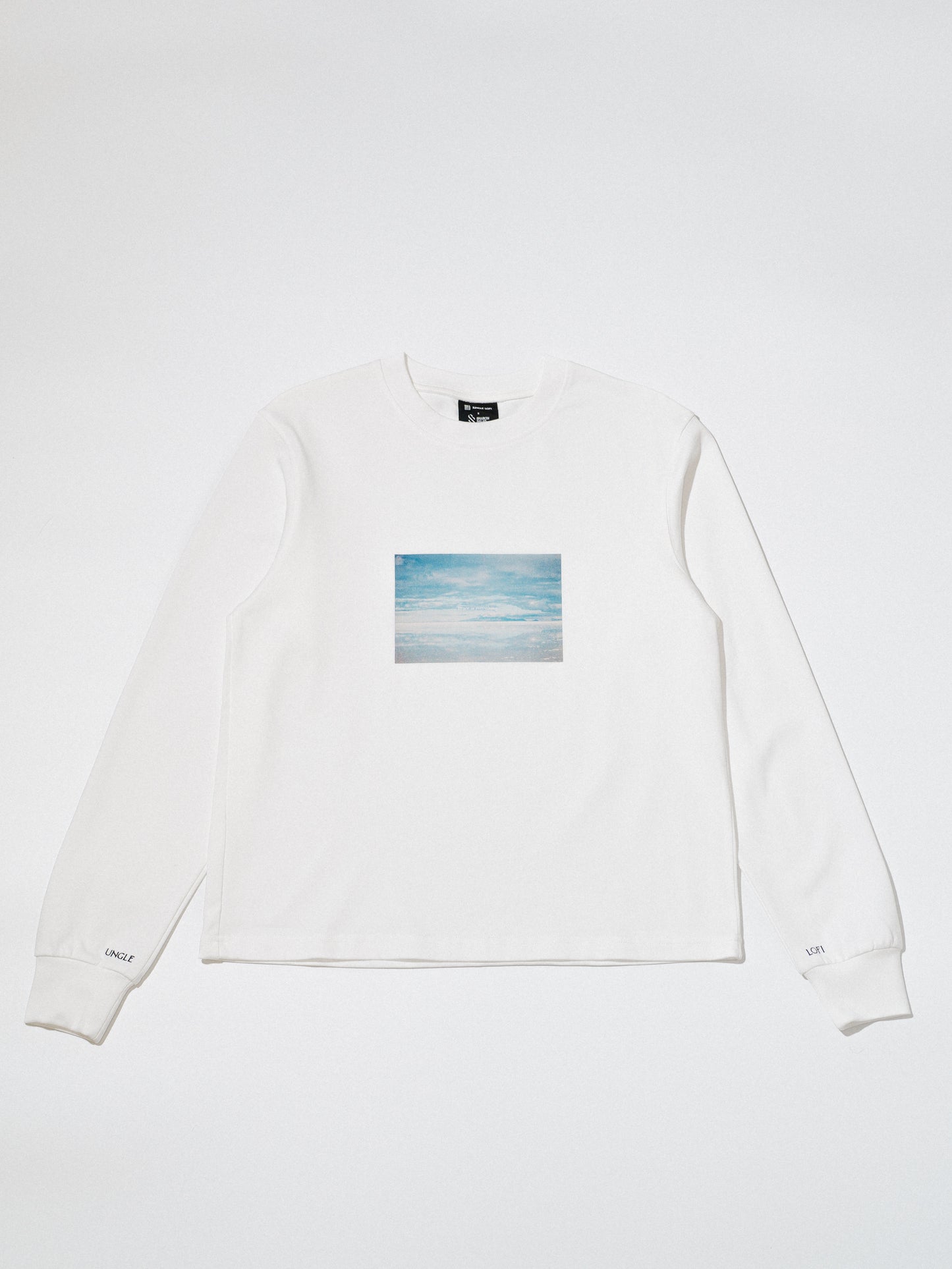 Jungle Lofi X Sharon Salad L/S Tee - The Sky (White)