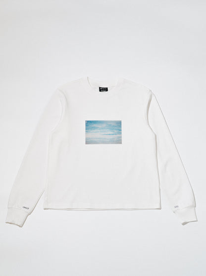 Jungle Lofi X Sharon Salad L/S Tee - The Sky (White)