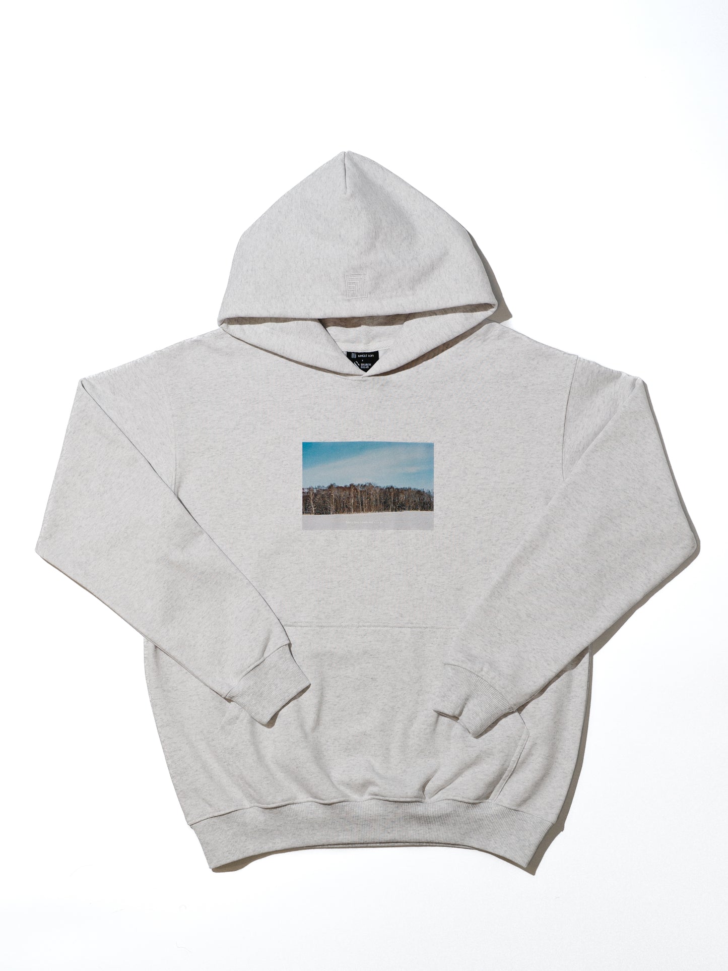 Jungle Lofi X Sharon Salad Hoodie - The Snowfield (Grey)