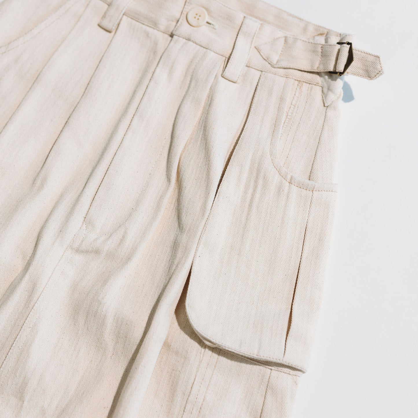 Jungle Lofi Vintage Label Skirt - Ivory