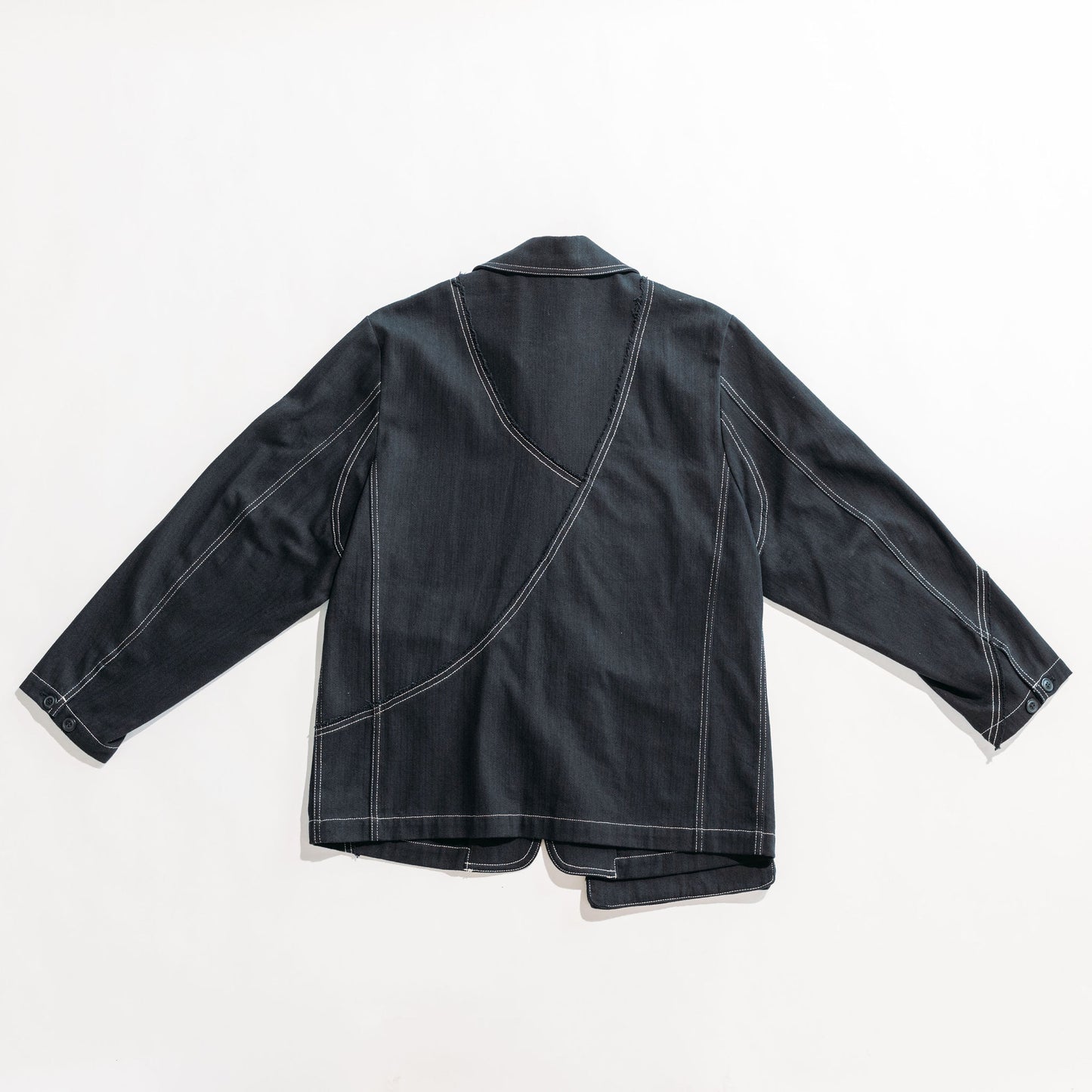 Jungle Lofi Vintage Label Jacket - Black