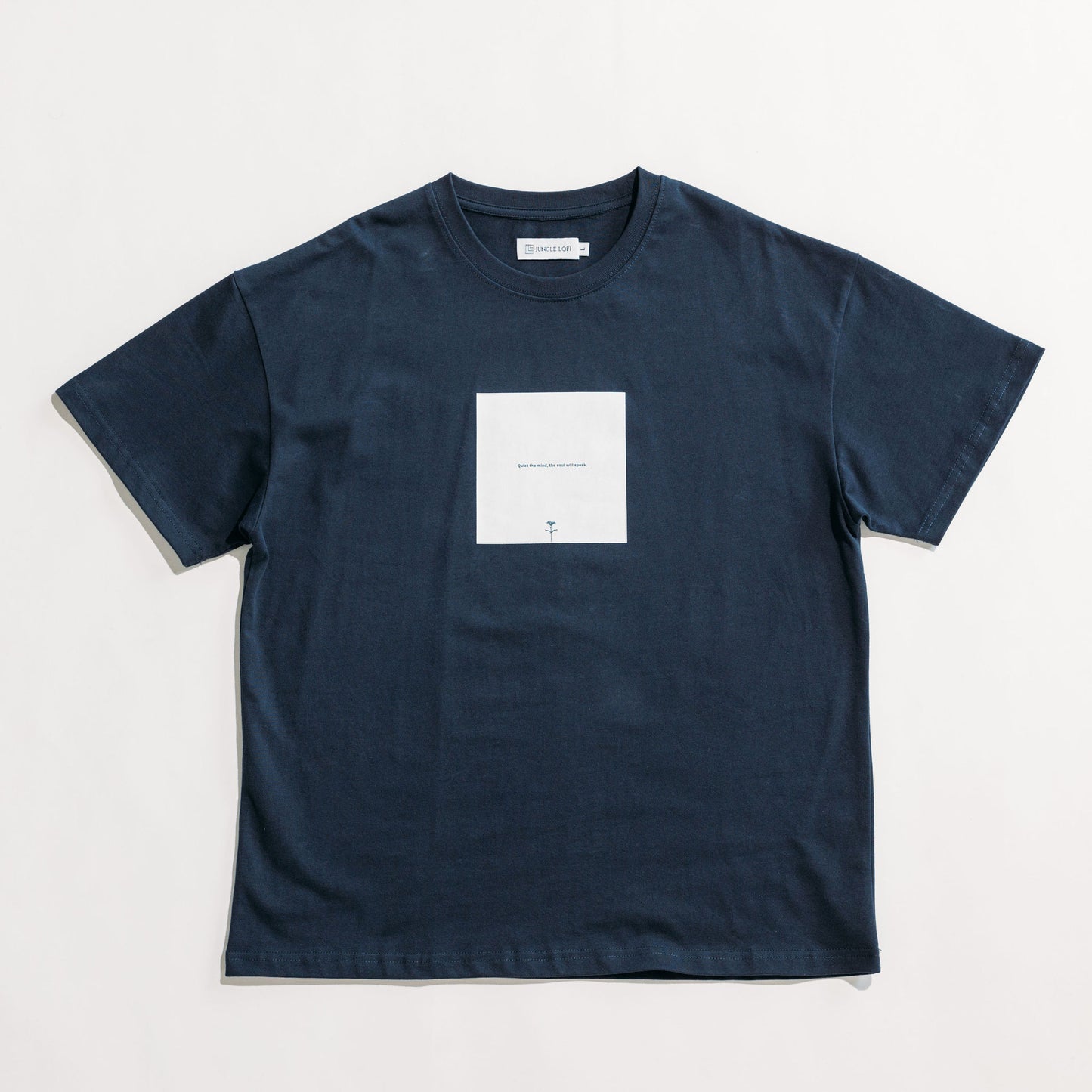 Jungle Lofi / Root Cafe S/S Tee Navy