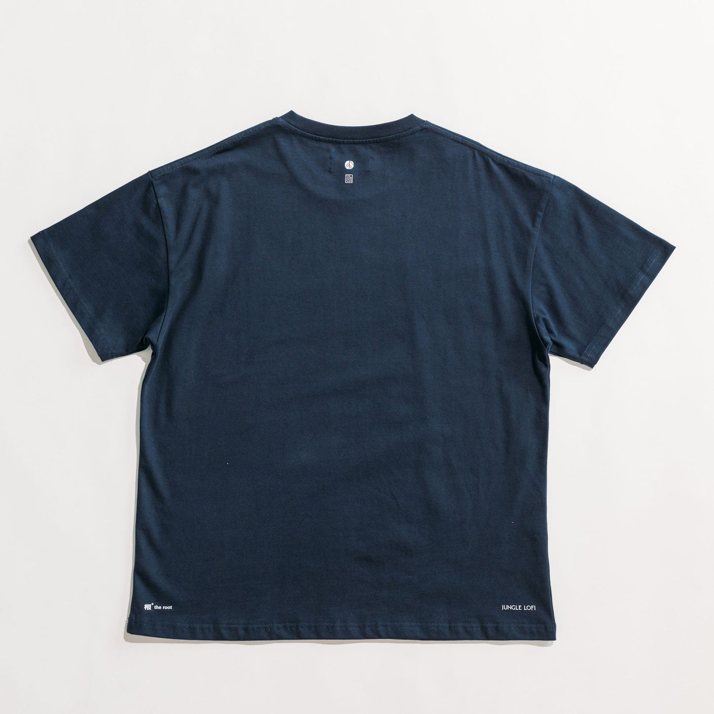 Jungle Lofi / Root Cafe S/S Tee Navy