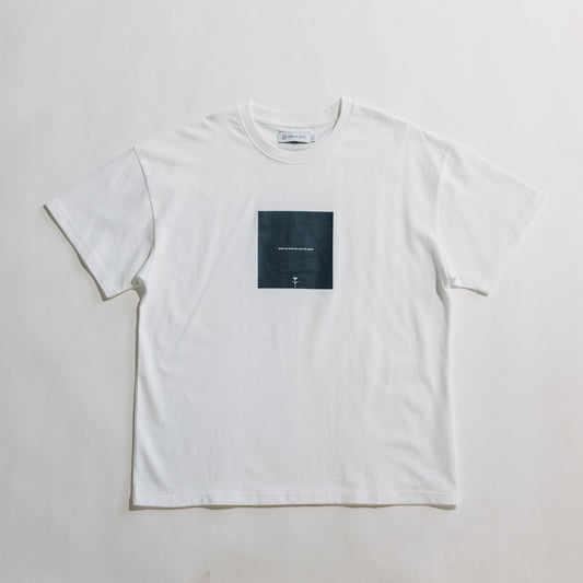 Jungle Lofi / Root Cafe S/S Tee White