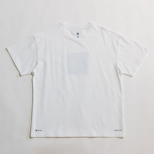 Jungle Lofi / Root Cafe S/S Tee White