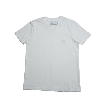 Jungle Lofi Embroidery logo S/S Tee - White