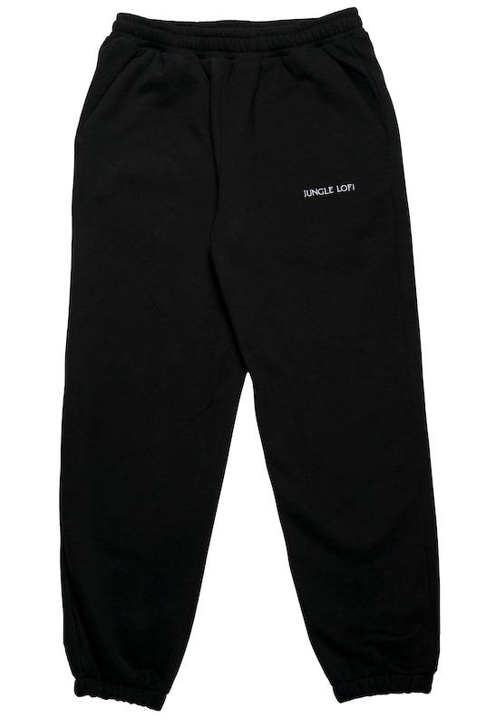 Jungle Lofi Classic Logo Sweatpants - Black – JUNGLE LOFI LIMITED