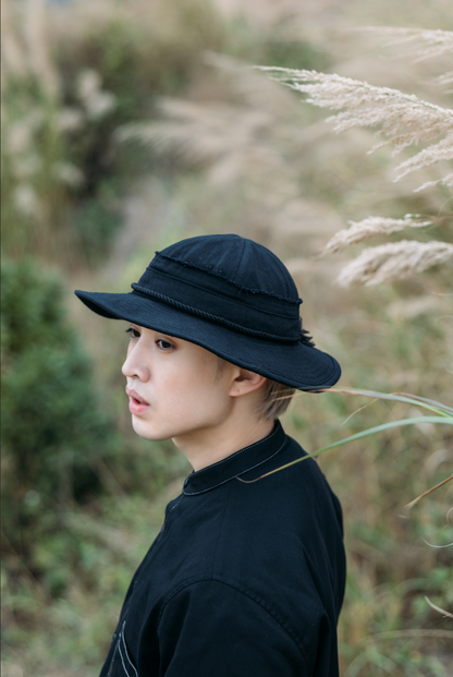 Jungle Lofi Vintage Label - Jungle Hat Black